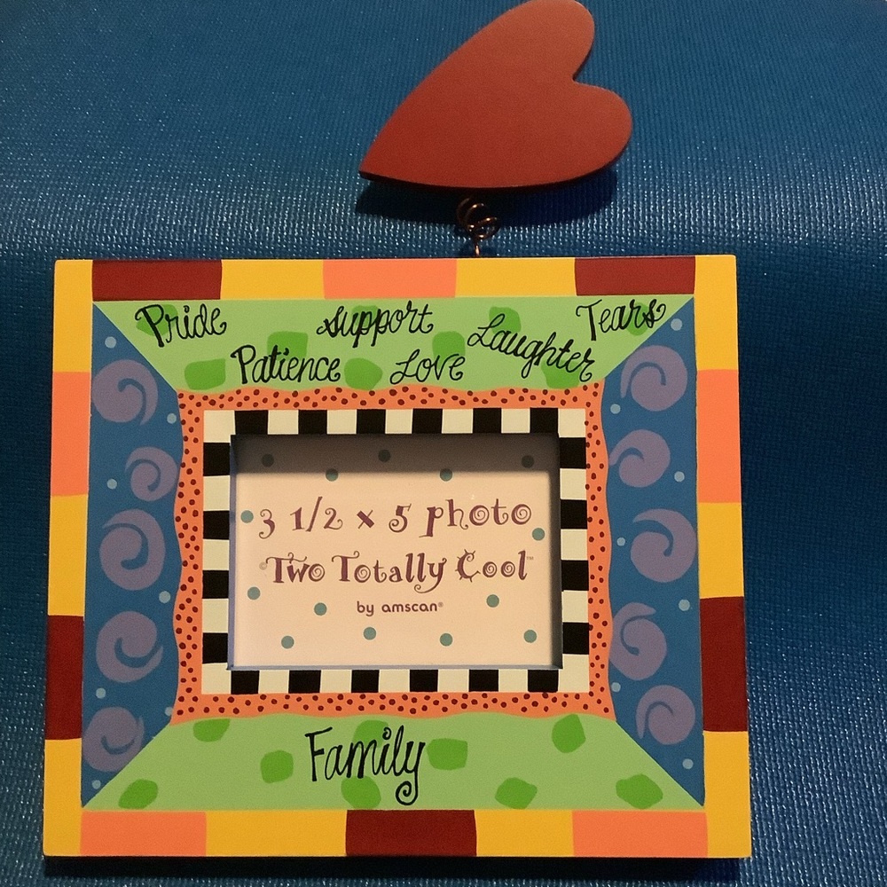 Two Totally Cool Family photo frame